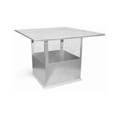 Chapeau de terrasse galvanisé pour toiture, variante 10