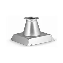 Chapeau de terrasse galvanisé pour toiture, variante 2