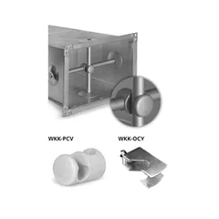 Accessoires de renforcement galvanisés pour gaines rectangulaires de ventilation