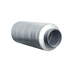 Silencieux acoustique circulaire pour ventilation, variante 2