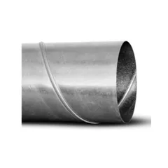 Gaine circulaire galvanisée spiralée pour réseau de ventilation CVC