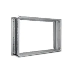 Manchette souple rectangulaire pour raccordement flexible sur réseau de ventilation