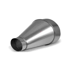 Réduction circulaire galvanisée sans joint pour gaine de ventilation