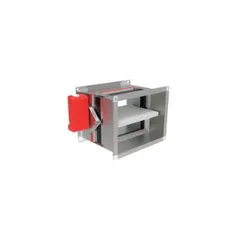 Clapet coupe-feu rectangulaire pour compartimentage aéraulique, variante 3